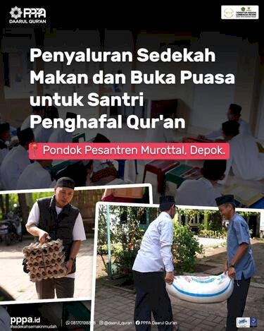 Penyaluran Paket Makan dan Buka Puasa Amanah Donatur Juni 2025