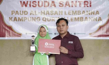 Berlangsung Penuh Khidmat, 13 Santri PAUD/TK Al-Hasan Lembanna di Wisuda