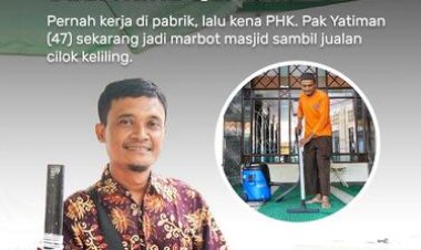 Kebaikan Zakatmu Wujudkan Impian Seorang Marbot Masjid
