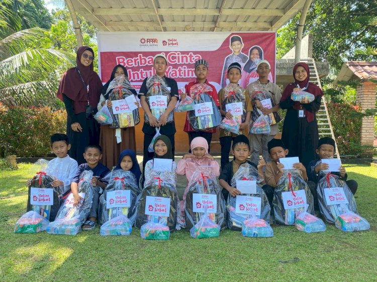 PPPA Daarul Qur’an Medan Gelar Kegiatan “Berbagi Cinta untuk Yatim”