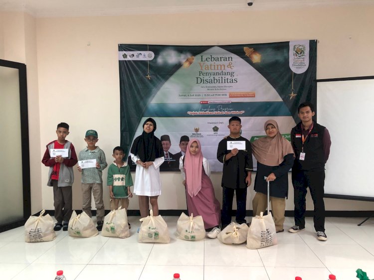 Bingkisan Cinta di Awal Tahun untuk Santri Yatim dan Disabilitas di Jawa Barat