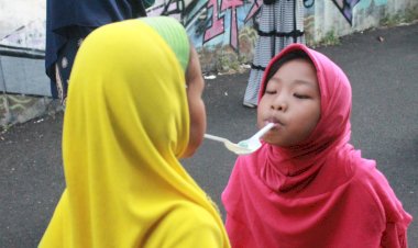 Semarak HUT RI ke-80, Santri TPQ Daqu Generation Unjuk Kekompakan