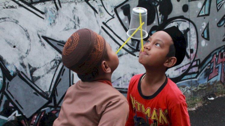 Semarak HUT RI ke-80, Santri TPQ Daqu Generation Unjuk Kekompakan