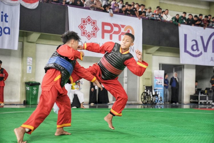 Menuju 100 Tahun Gontor, Laznas PPPA Daarul Qur’an Ikut Sukseskan Ajang Kejuaraan Silat Internasional 