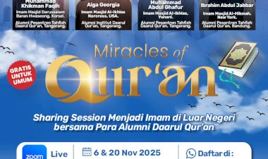 Alumni Daarul Qur'an yang Mendunia, Menjadi Imam Masjid Luar Negeri Lewat Al-Qur'an 