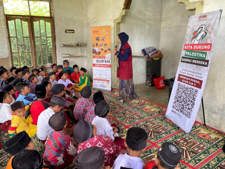 PPPA Daarul Qur’an Medan Hadirkan Aksi Mobile Qur’an di Desa Ujung Bandar, Bahorok