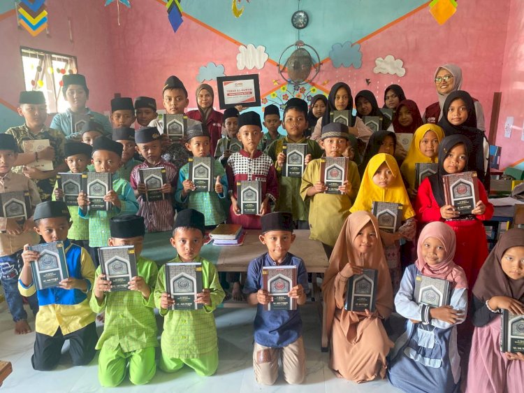 Jejak Kebaikan di Stabat: Mushaf Wakaf Sapa Santri Sabilal Muhtadin