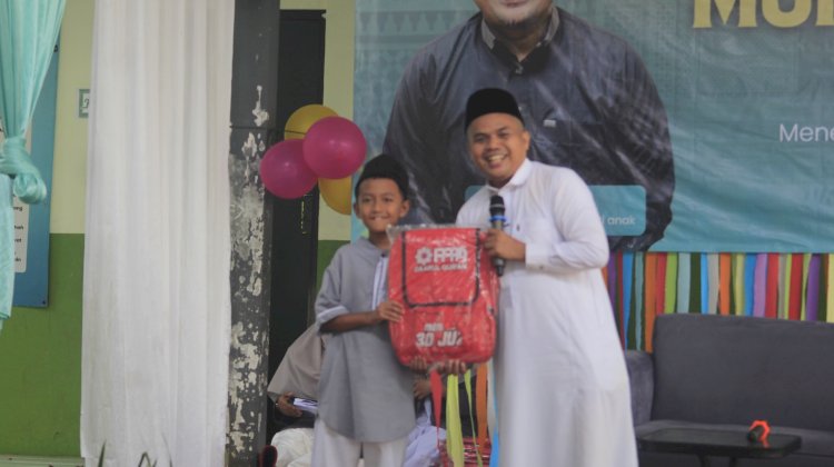 PPPA Daarul Qur’an Bogor Salurkan Bingkisan untuk Yatim di Ponpes Quran Darul Khoir