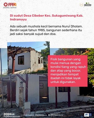 Berdirinya Kembali Rumah Allah Karena Sedekahmu