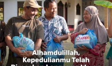 Penyaluran Bantuan untuk Penyintas Banjir Sumatra