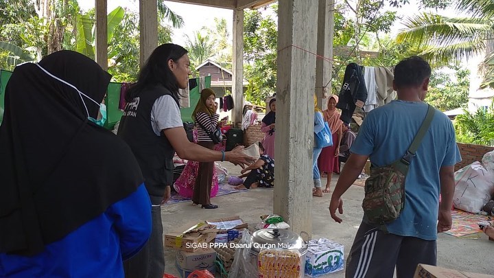 Peringati Hari Anak Nasional, PPPA Daarul Qur'an Makassar Gelar Aksi Trauma Healing