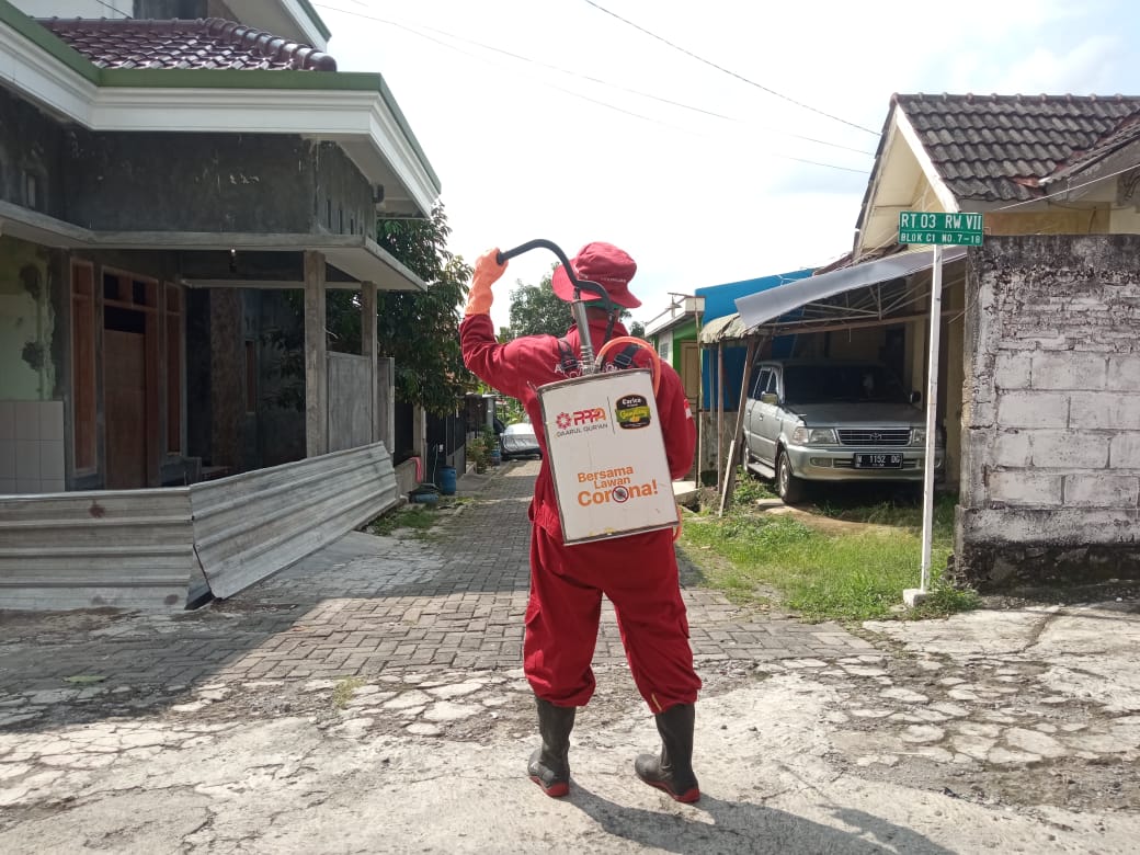 Upaya Rutin PPPA Daarul Qurâ€™an Semarang Cegah Covid-19