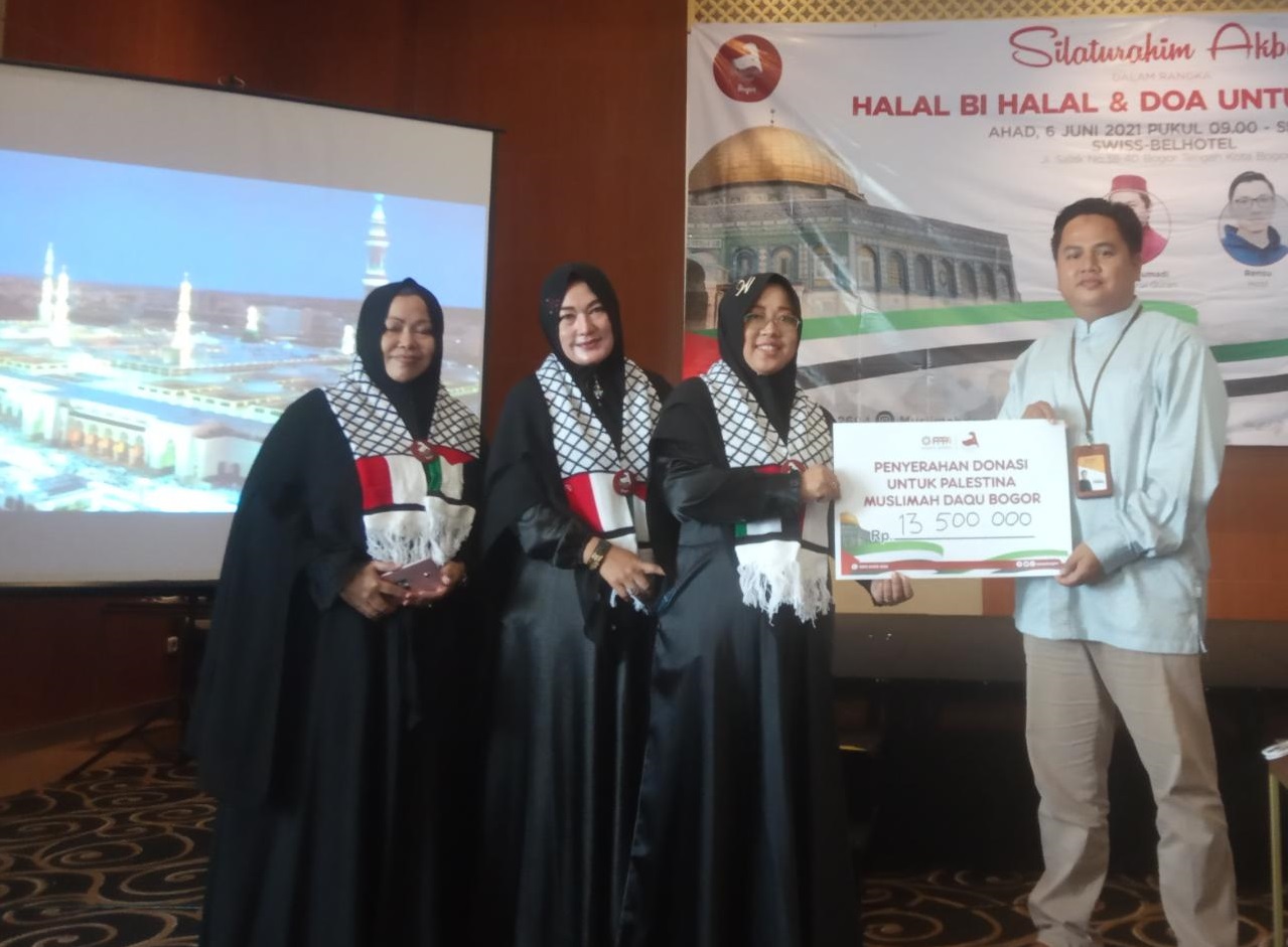 PPPA Daarul Qurâ€™an Bogor Gelar Halal Bihalal dan Doâ€™a untuk Palestina