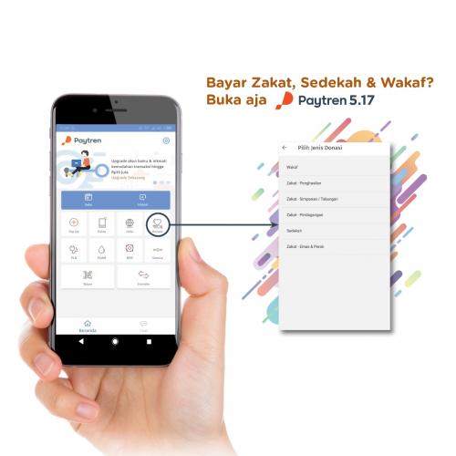 Zakat, Sedekah dan Wakaf via Paytren 5.17