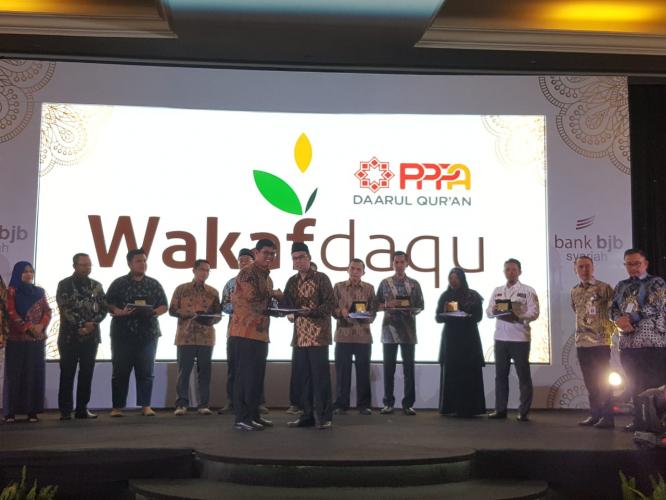 Wakaf Daqu Hadir di Aplikasi Digital Milik BJB Syariah