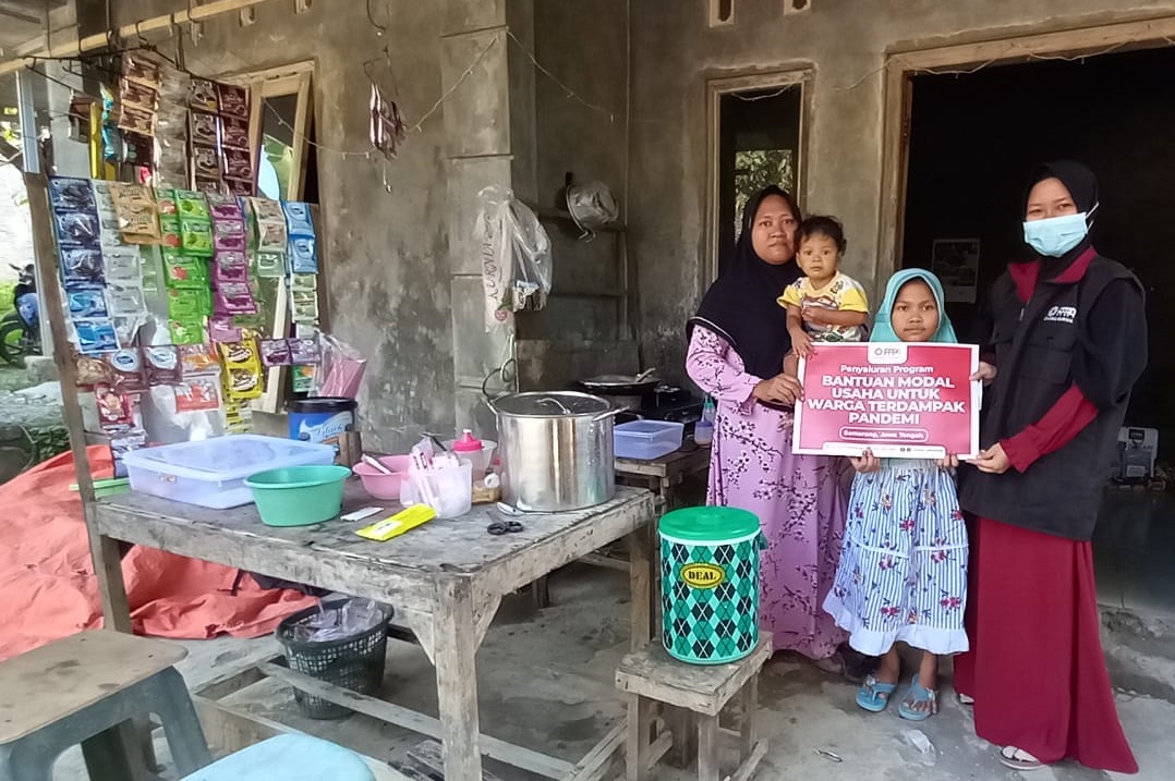 Warung Berkah untuk Janda Pejuang Nafkah