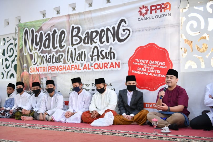 Serunya Nyate Bareng Wali Asuh dan Santri di Pesantren Tahfidz Daarul Qur'an Takhassus Cinagara