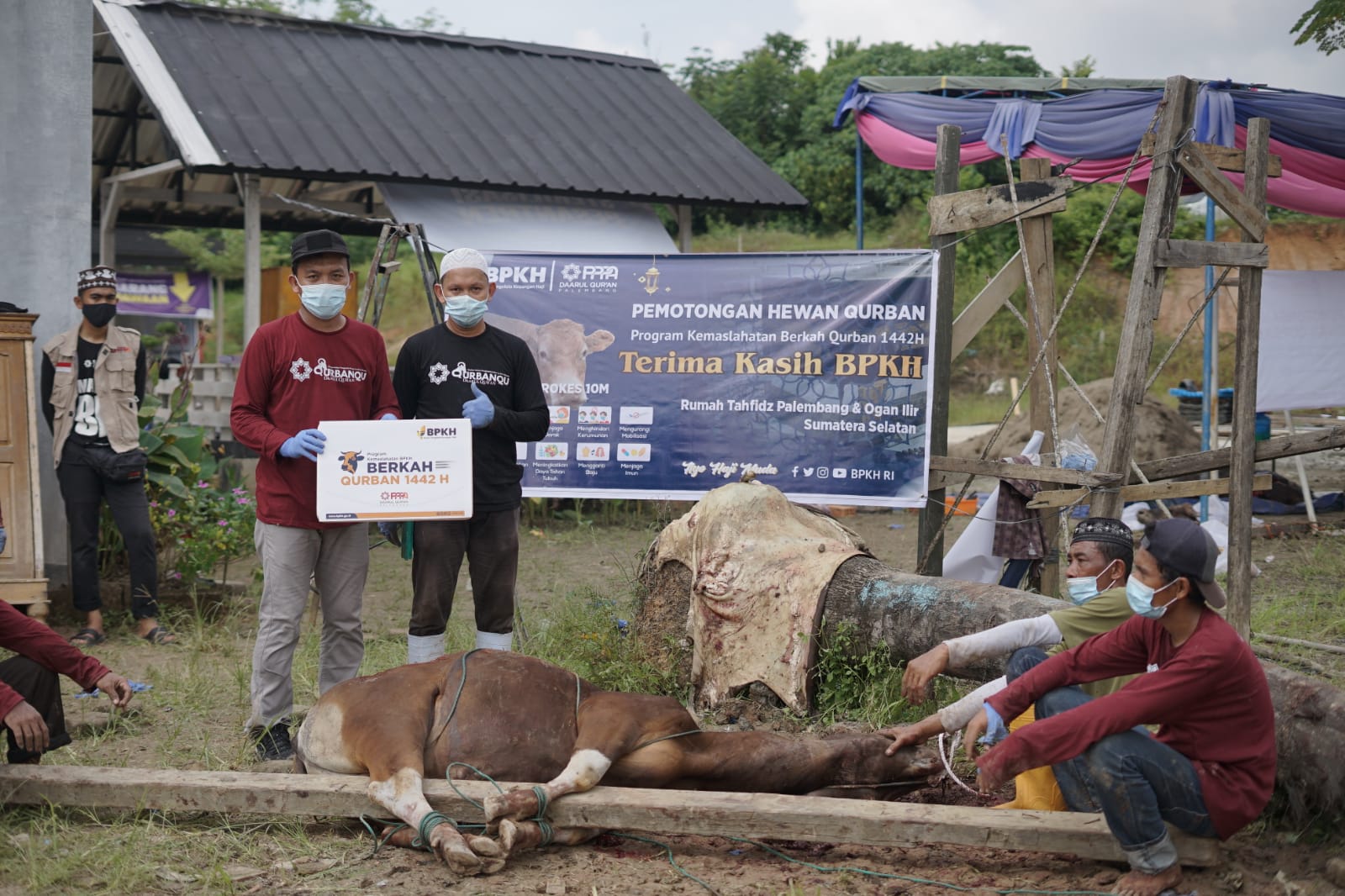 PPPA Daarul Qur'an Palembang Distribusikan Hewan Qurban BPKH