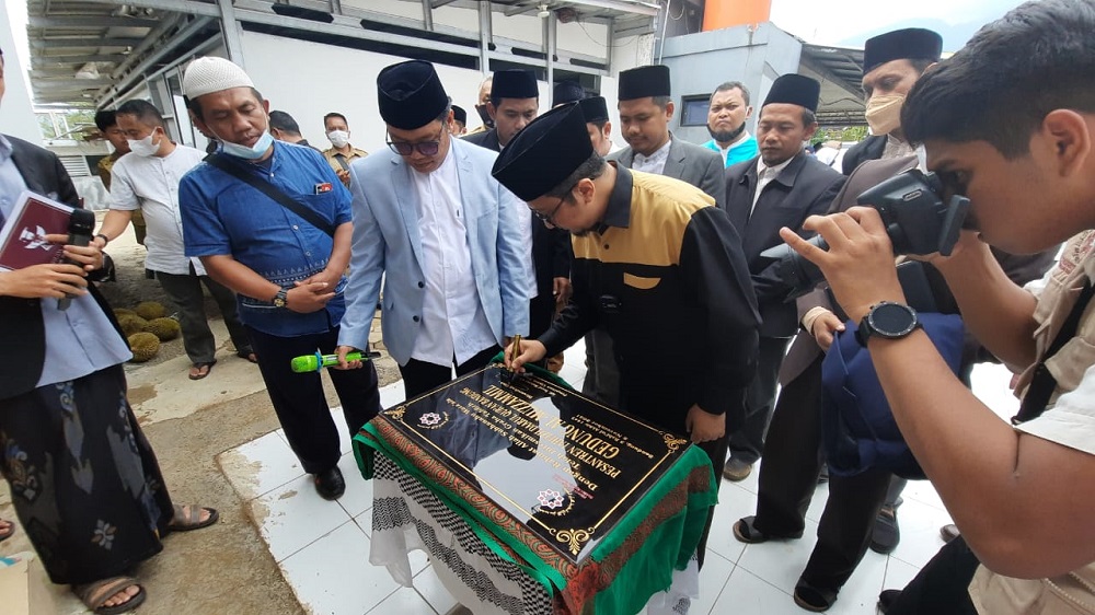 Ujian Terbuka Santri Tahfidz dan Peresmian Graha Tahfidz Al-Muzammil