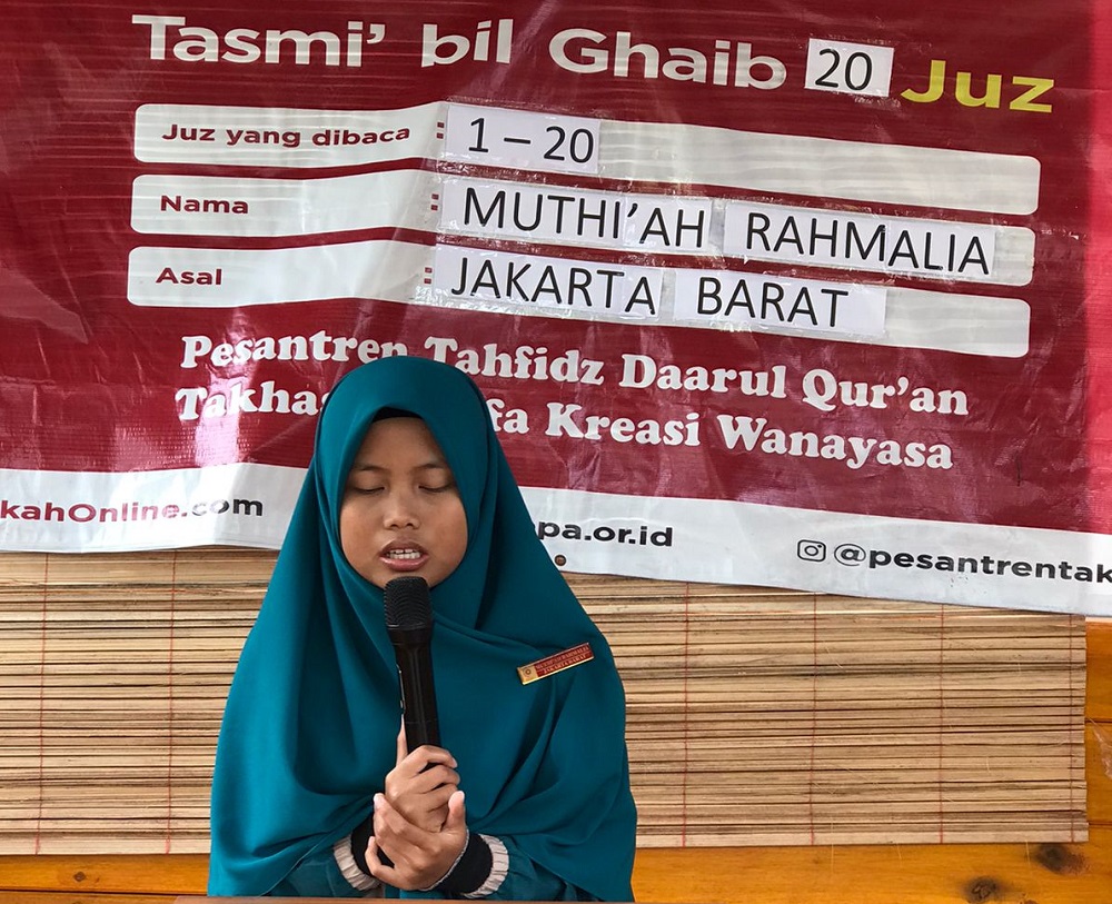 Tasmi' bil Ghaib Pesantren Takhassus Difa Kreasi Wanayasa