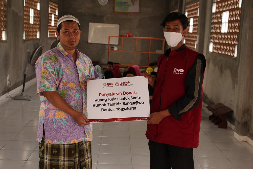 Rumah Tahfidz Bangunjiwo Kembali Lanjutkan Pembangunan