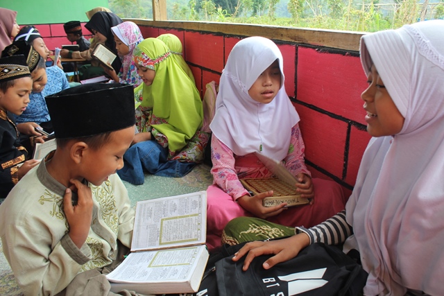 Persiapan Ujian Juz 30 Saung Tahfidz Daarul Qurâ€™an