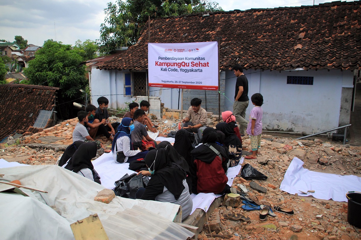 BTQ for Leaders Merintis Program KampungQu Sehat Kali Code