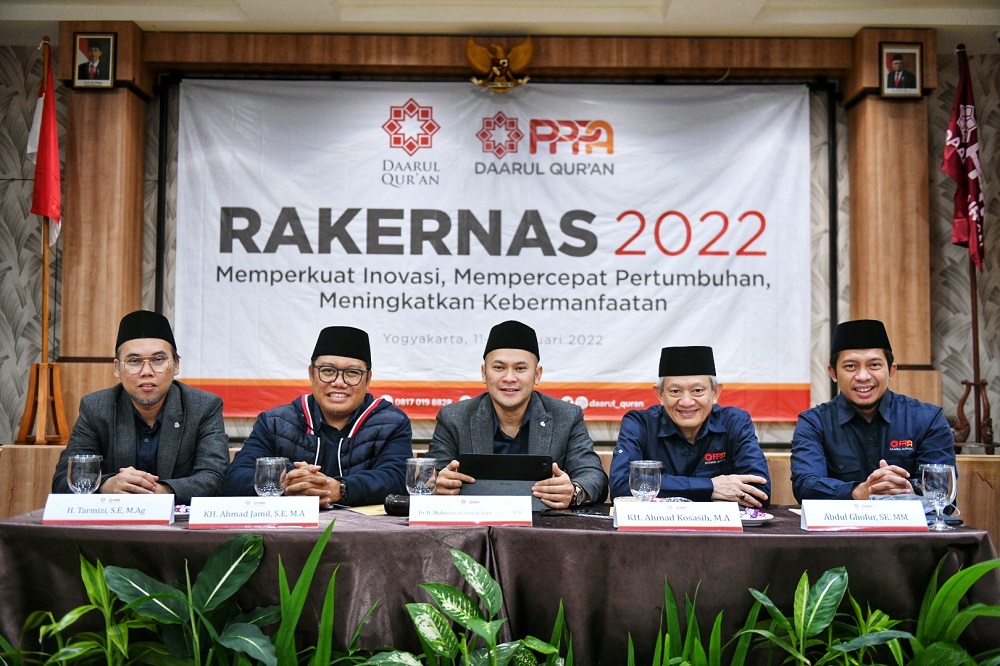 Pimpinan Daarul Qur'an Group Apresiasi Capaian Laznas PPPA Daarul Qurâ€™an Selama 2021