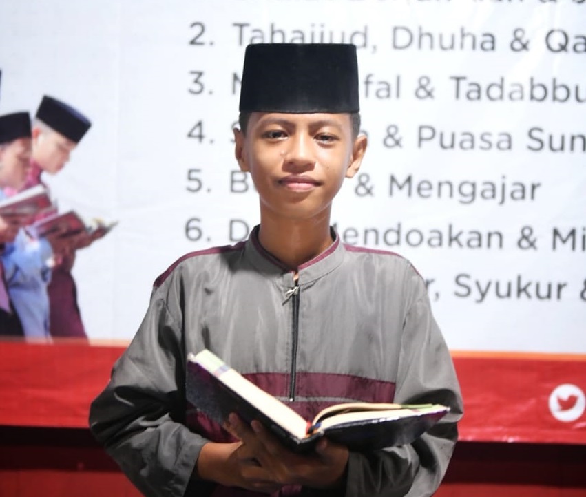 Mengintip Aktivitas Revi, Santri Rumah Tahfidz Daarul Qur'an Bonahena