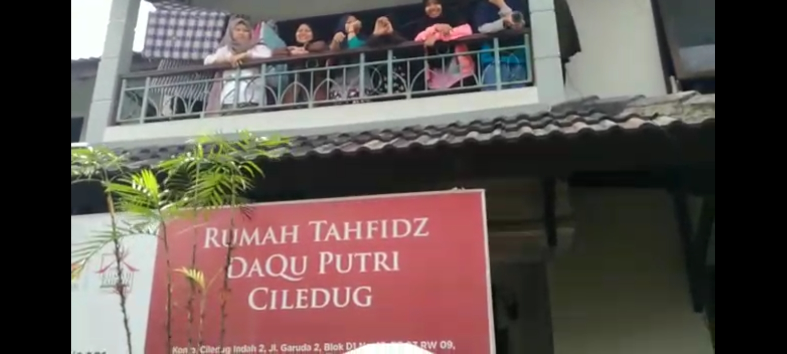 Rumah Tahfidz Daarul Qur'an Putri Ciledug Terendam Banjir