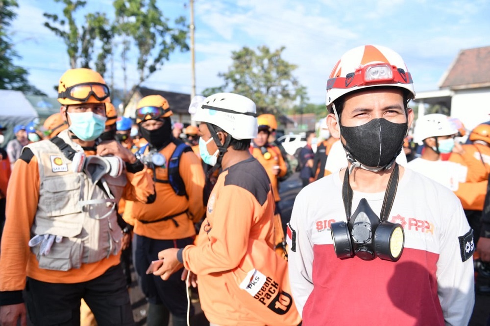 Sigab PPPA Daqu dan Tim Gabungan Ditarik Mundur Saat Evakuasi Korban, Lihat Potret Aksi Mereka!