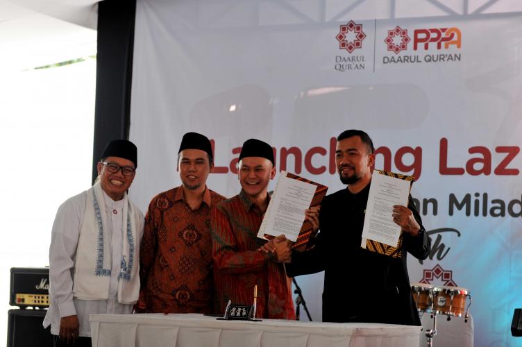 Dukungan Laznas PPPA Daarul Qur'an