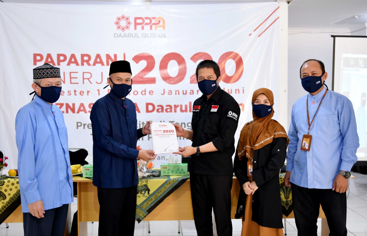 Ditengah Pandemi, Laznas PPPA Daarul Qur'an Mampu Tumbuh 70 Persen