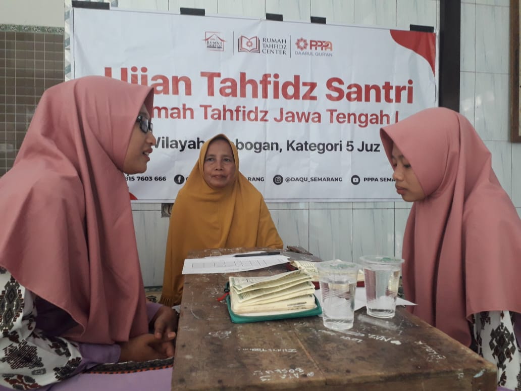 Rumah Tahfidz Wilayah Jateng 1 Gelar Ujian Tahfidz