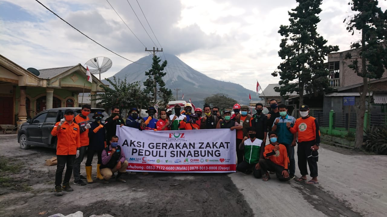 Bergerak Bersama untuk Warga Lereng Gunung Sinabung