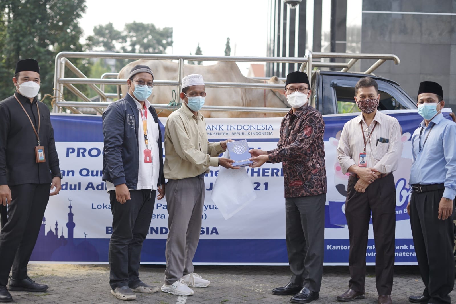 BI Sumsel Distribusikan Hewan Qurban Bersama PPPA Daarul Qur'an Palembang