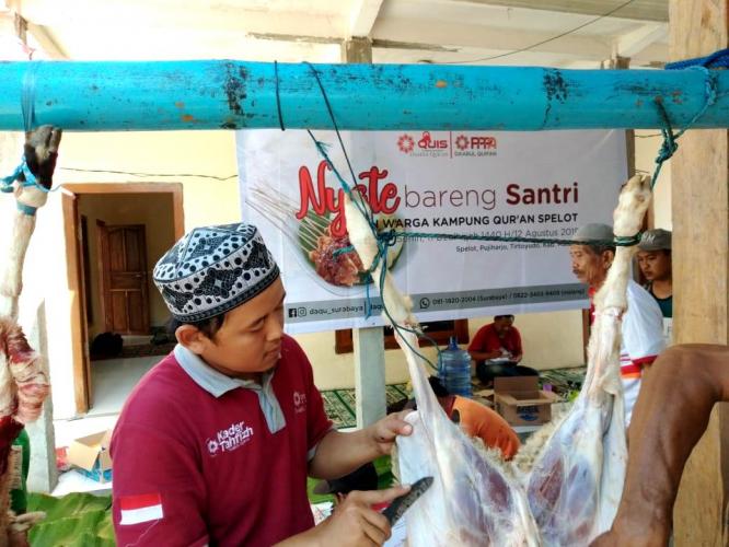 Nyate Bareng Santri di Kampung Qur'an Sipelot