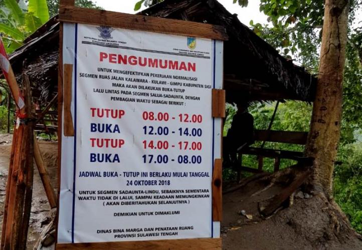 Longsor, Pembangunan Masjid Sadaunta Terhambat