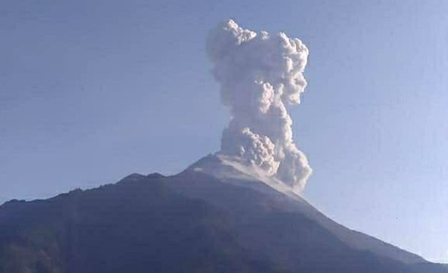 Merapi Erupsi Bersamaan dengan Gempa Bantul