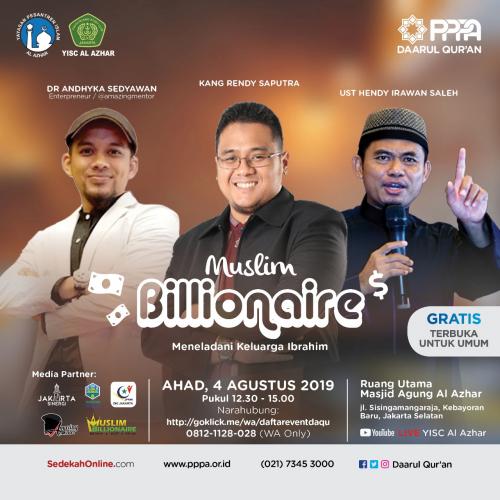 Meneladani Nabi Ibrahim untuk Jadi Muslim Billionaire