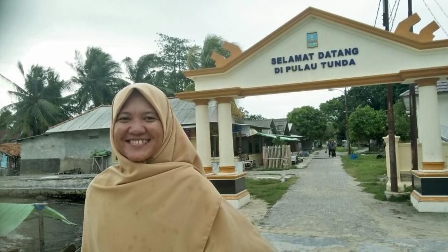 Tekad Nyimas di Pulau Tunda