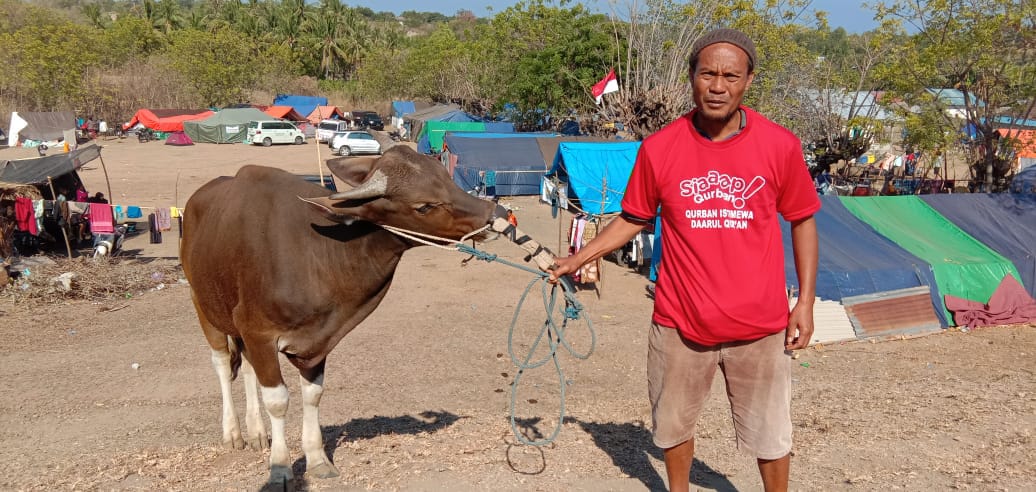 Kebahagiaan Qurban di Lombok