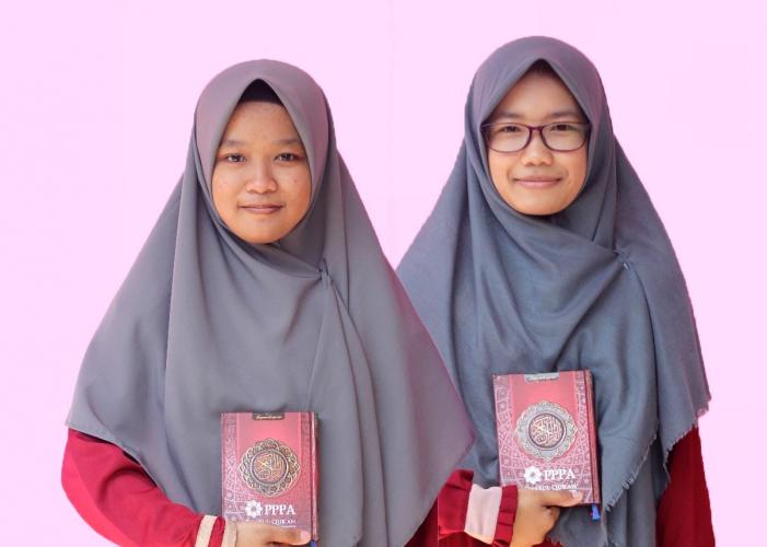 Rahma dan Dinda, Anak Kondektur yang Hafal Al-Qur'an