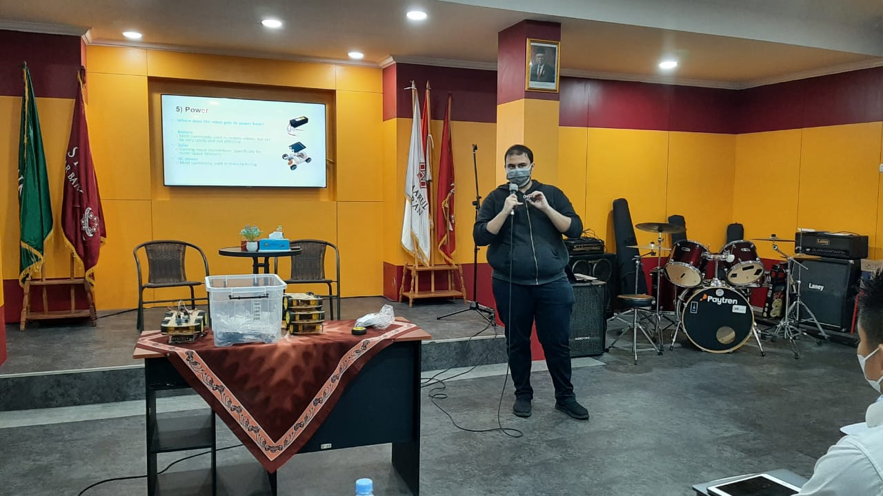 STMIK Antar Bangsa Gelar Workshop Bersama Peneliti Robotic Internasional