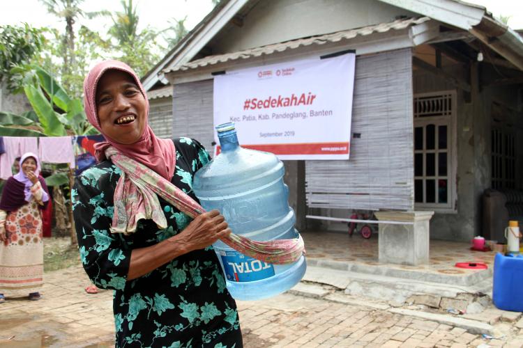 Air Bersih yang Dinanti Warga Patia