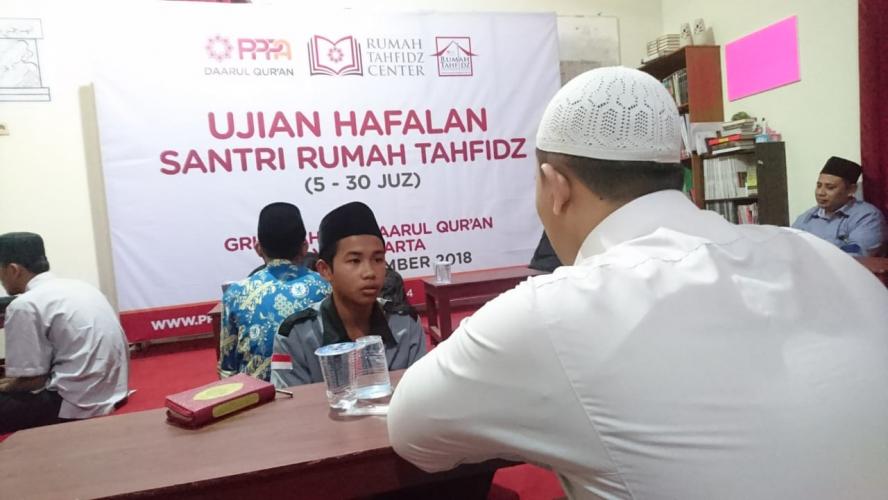 Ujian Santri dan Nasihat KH Yusuf Mansur